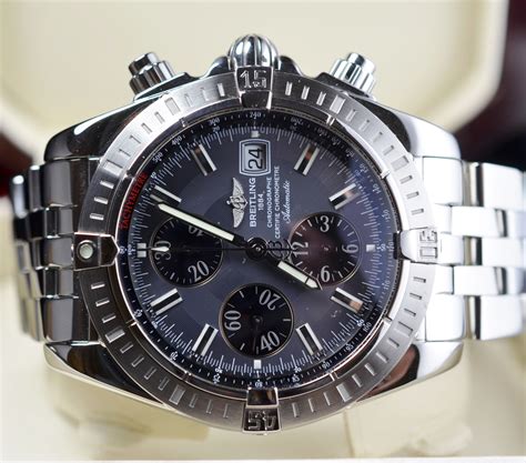 mens breitling evolution a13356 43mm